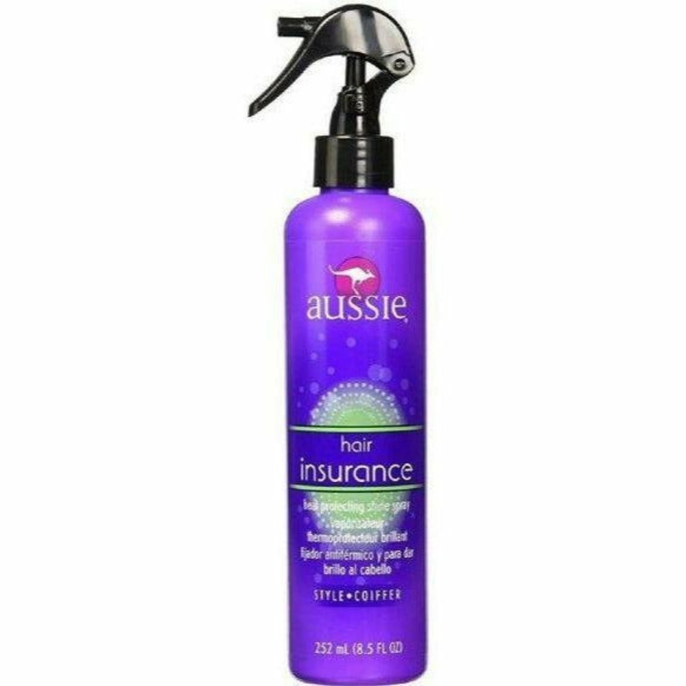 AUSSIE: HAIR INSURANCE HEAT PROTECTING SHINE SPRAY 8.5OZ
